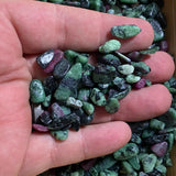 1lb Ruby Zoisite Chips, Bulk Ruby Zoisite Chips, Wholesale Ruby Zoisite Chips