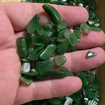 1lb Nephrite Jade Chips, Bulk Nephrite Jade Chips, Wholesale Nephrite Jade Chips