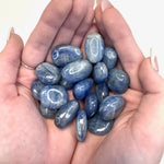 Gem Quality Blue Kyanite Tumbled Stone, Hand Polished Blue Kyanite, Gem Grade Kyanite, Kyanite Tumbled Stone, T-95